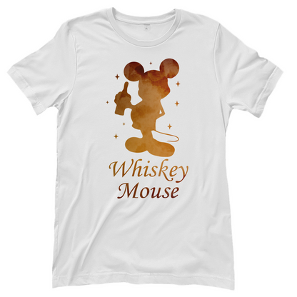 Whiskey Mouse - Prinzessin Aquarell - Damenshirt White