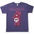 Wein Bärchi Glücksbärchi Herren Shirt in Millennial Lila