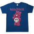 Wein Bärchi Glücksbärchi Herren Shirt in Royal Blau