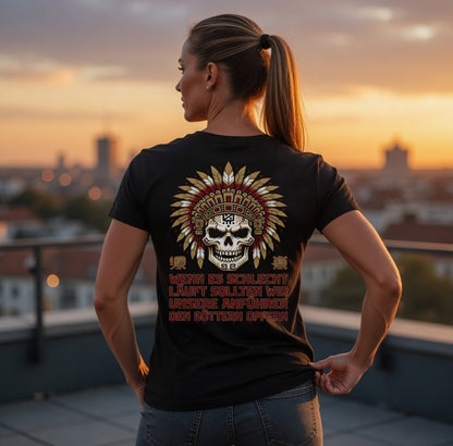 Wenn es schlecht läuft sollten wir unsere Anführer opfern - Damen Premium Bio T-Shirt