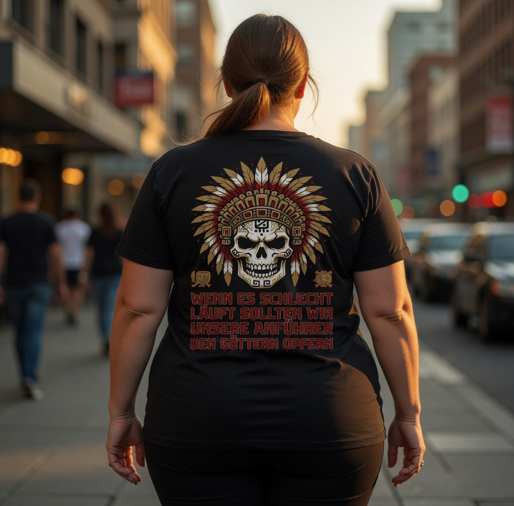 Wenn es schlecht läuft sollten wir unsere Anführer opfern - Damen Premium Bio T-Shirt