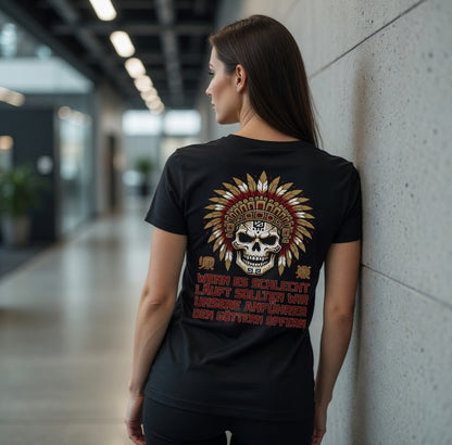 Wenn es schlecht läuft sollten wir unsere Anführer opfern - Damen Premium Bio T-Shirt