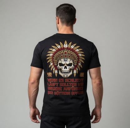 Wenn es schlecht läuft sollten wir unsere Anführer opfern - Herren T-Shirt
