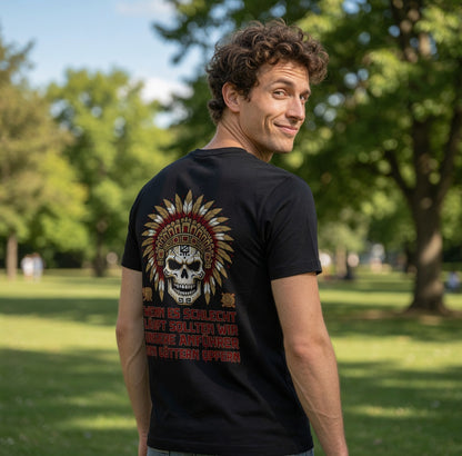 Wenn es schlecht läuft sollten wir unsere Anführer opfern - Herren T-Shirt