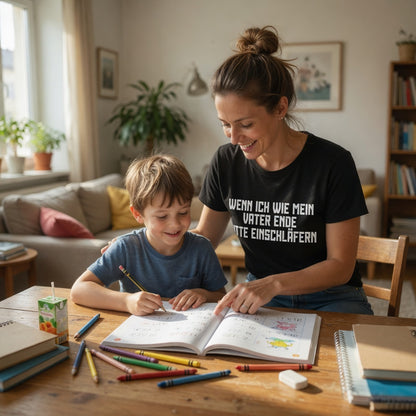 Wenn ich wie mein Vater ende bitte einschläfern - Damen Premium Bio T-Shirt