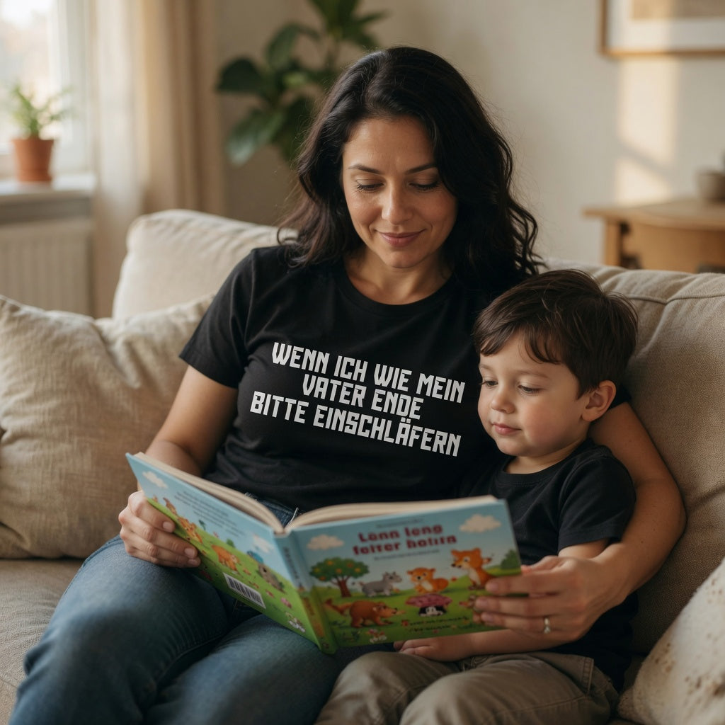 Wenn ich wie mein Vater ende bitte einschläfern - Damen Premium Bio T-Shirt