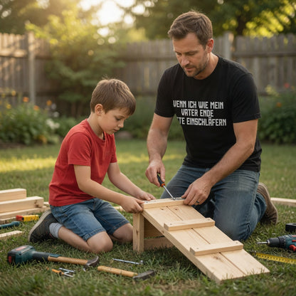 Wenn ich wie mein Vater ende bitte einschläfern - Herren T-Shirt