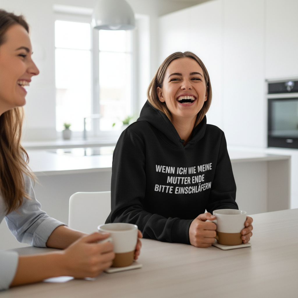 Wenn ich wie meine Mutter ende bitte einschläfern - Damen Hoodie