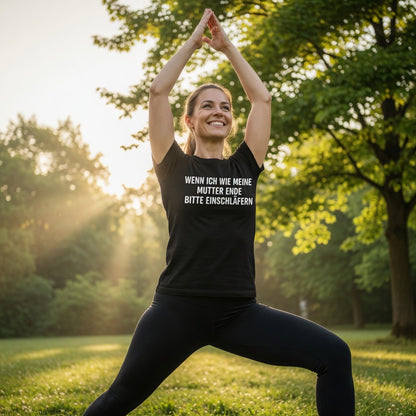 Wenn ich wie meine Mutter ende bitte einschläfern - Damen Premium Bio T-Shirt