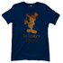 Whiskey Mouse - Prinzessin Aquarell - Damenshirt Navy