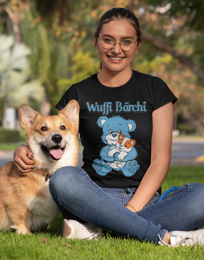 Wuffi Bärchi Hund Hunde Hundeliebhaberin Hundehalterin - Damen Premium Bio T-Shirt