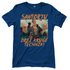 Zorro One Piece Santoryu Damen Shirt in Royal Blau