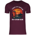 Leben ist besser mit einem Bier - Herren Shirt Burgundy
