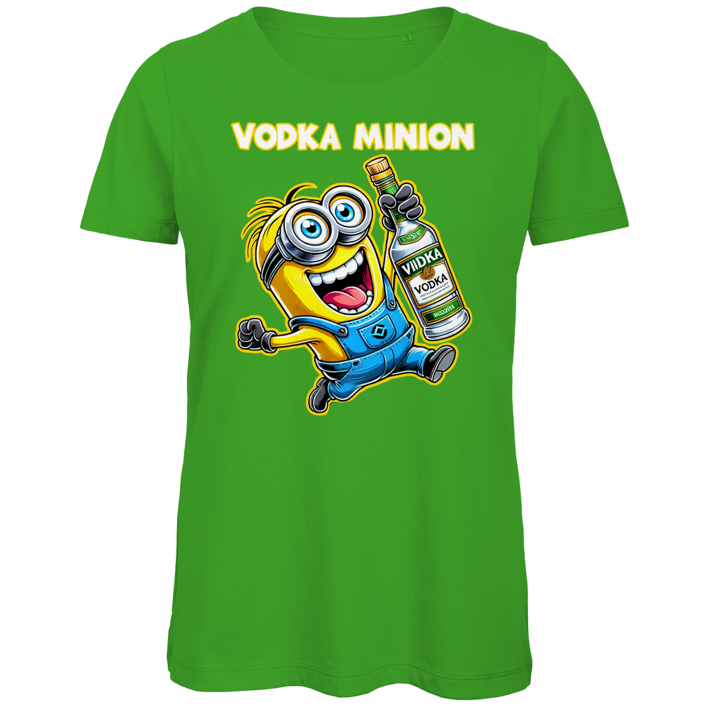 Vodka Minion - Damen Premium Bio T-Shirt