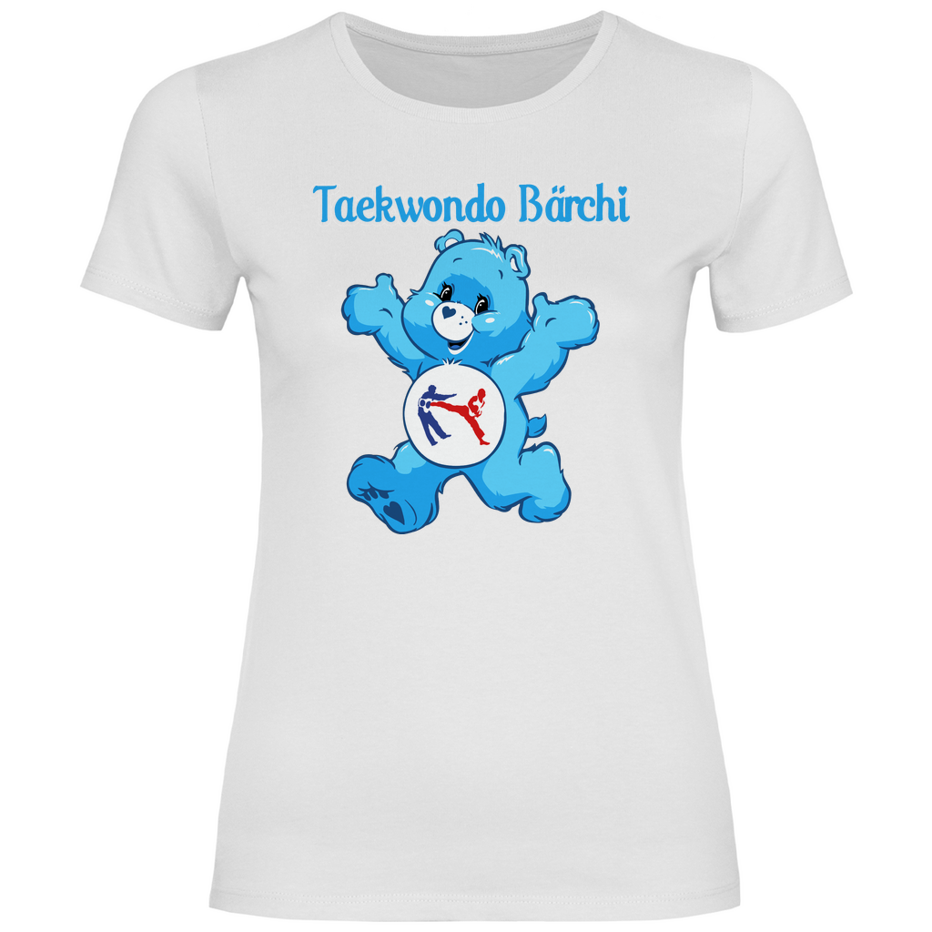 Taekwondo Bärchi - Glücksbärchi - Damenshirt White