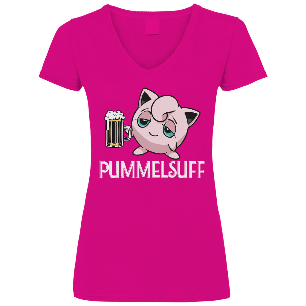 Pummelsuff Pummeluff Pokemon - V-Neck Damenshirt