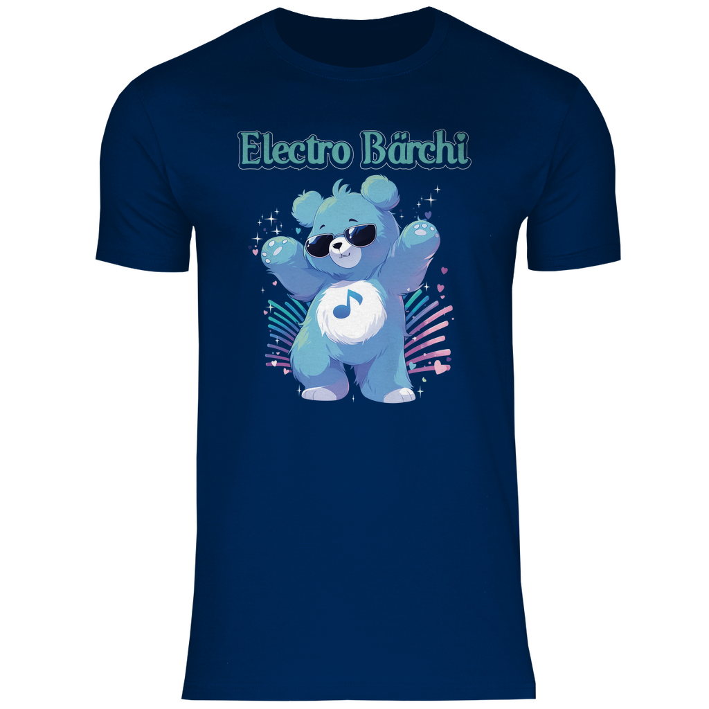 Electro Bärchi - Glücksbärchi - Herren Shirt