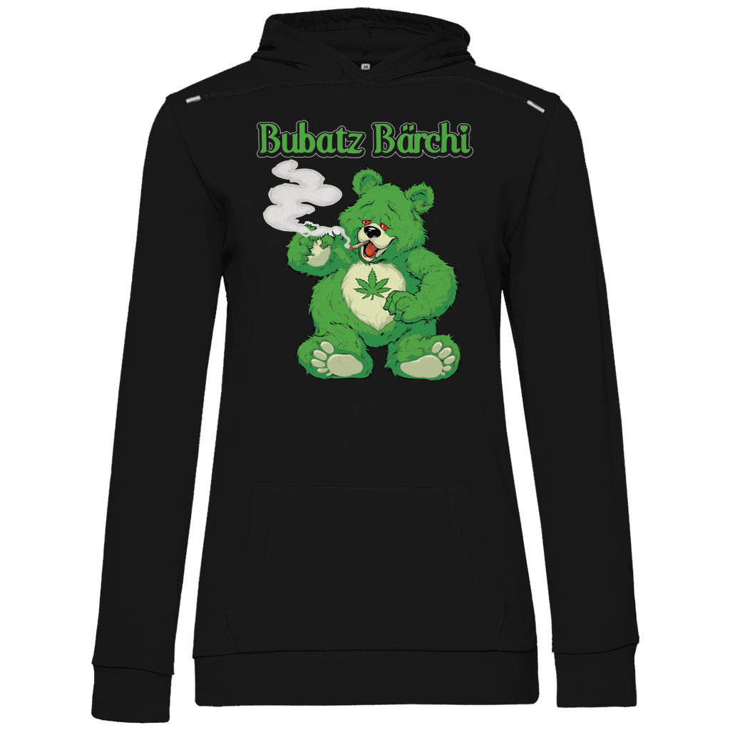 Bubatz Bärchi - Glücksbärchi - Damen Hoodie Black