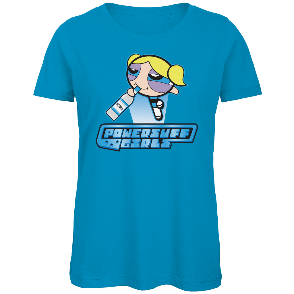 Bubbles Powersuff Powerpuff Girls - Damen Premium Bio T-Shirt