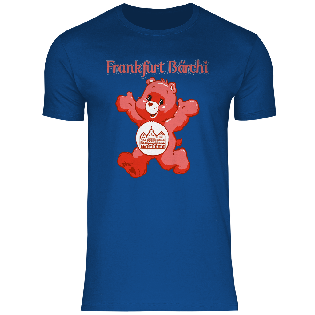 Frankfurt Bärchi - Glücksbärchi - Herren Shirt Royal Blue