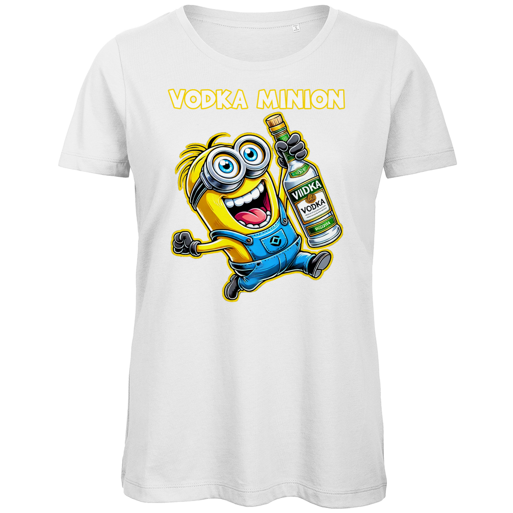 Vodka Minion - Damen Premium Bio T-Shirt