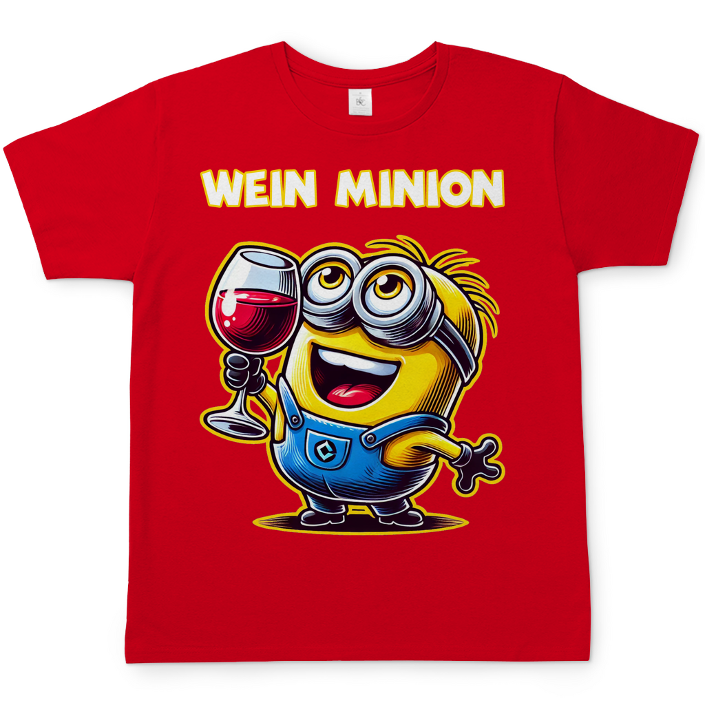 Wein Minion - Herren Shirt