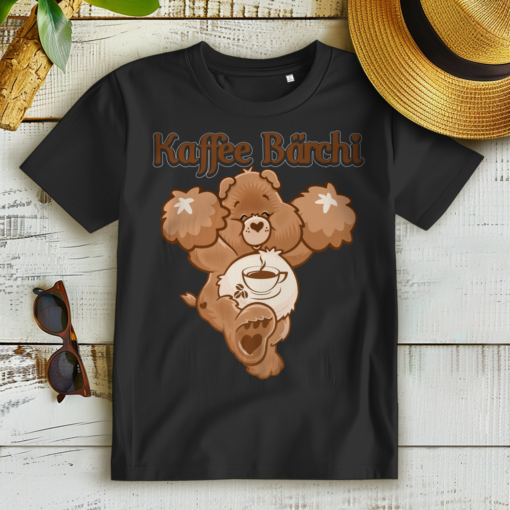 Kaffee Bärchi - Glücksbärchi - Damen Premium Bio T-Shirt