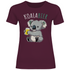 Koalabier - Damenshirt Burgundy