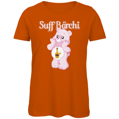 Suff Bärchi - Glücksbärchi - Damen Premium Bio T-Shirt Urban Orange
