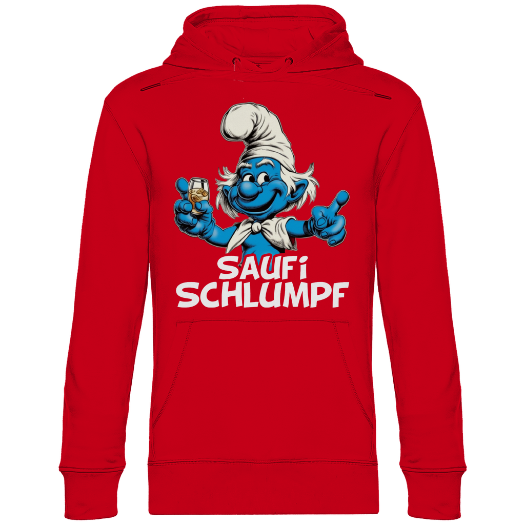 Saufi Schlumpf Grafik - Unisex Hoodie