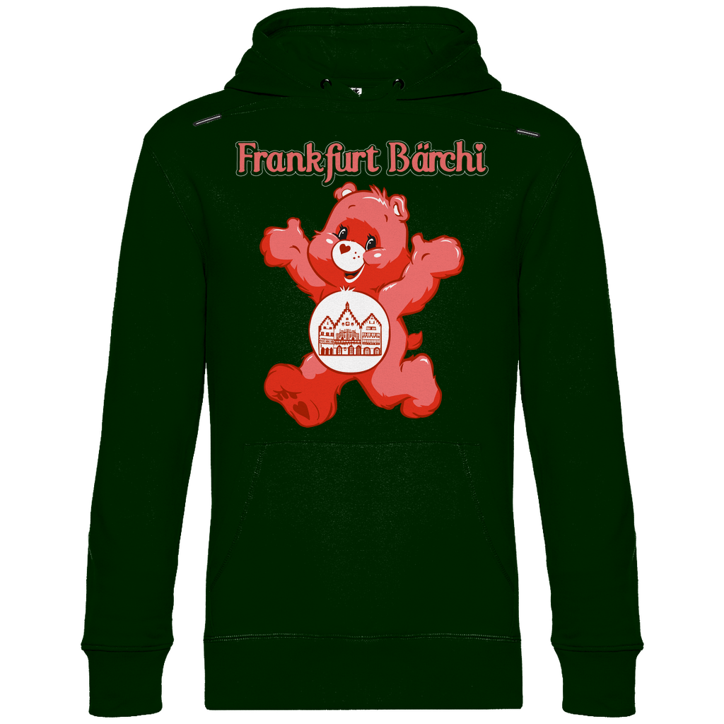 Frankfurt Bärchi - Glücksbärchi - Unisex Hoodie Forest Green