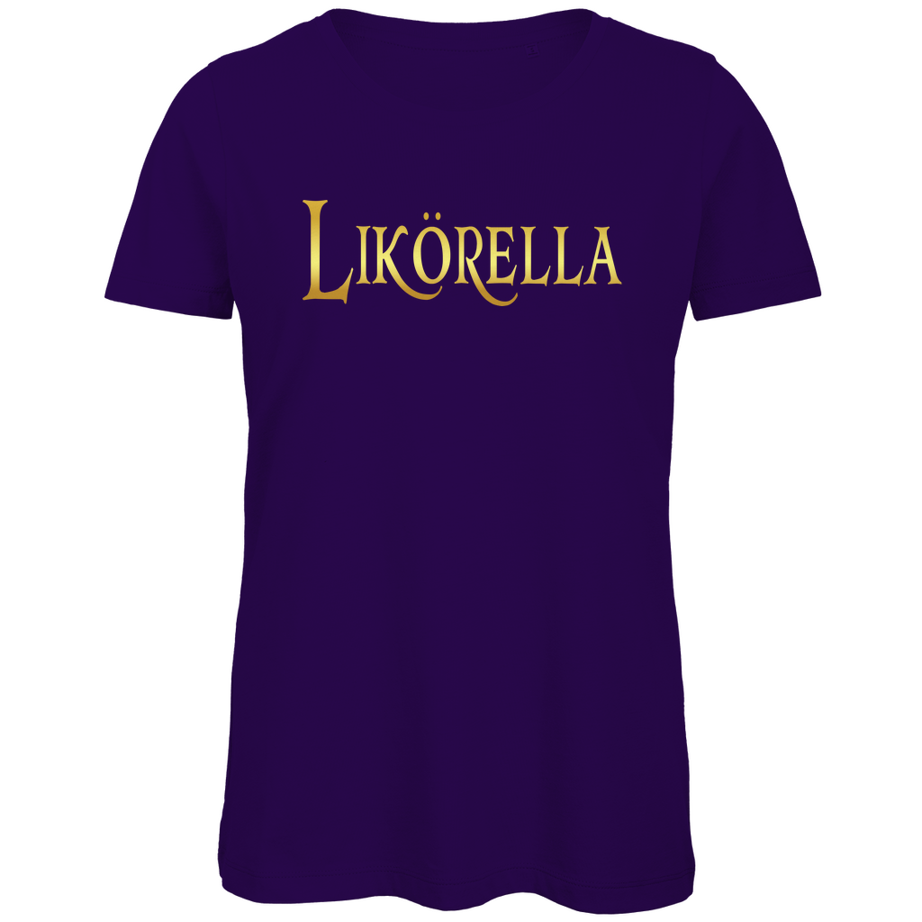 Likörella - Prinzessin Gold - Damen Premium Bio T-Shirt Urban Purple