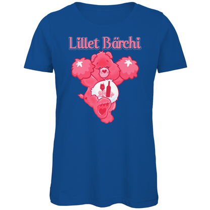 Lillet Bärchi - Glücksbärchi - Damen Premium Bio T-Shirt Royal Blue