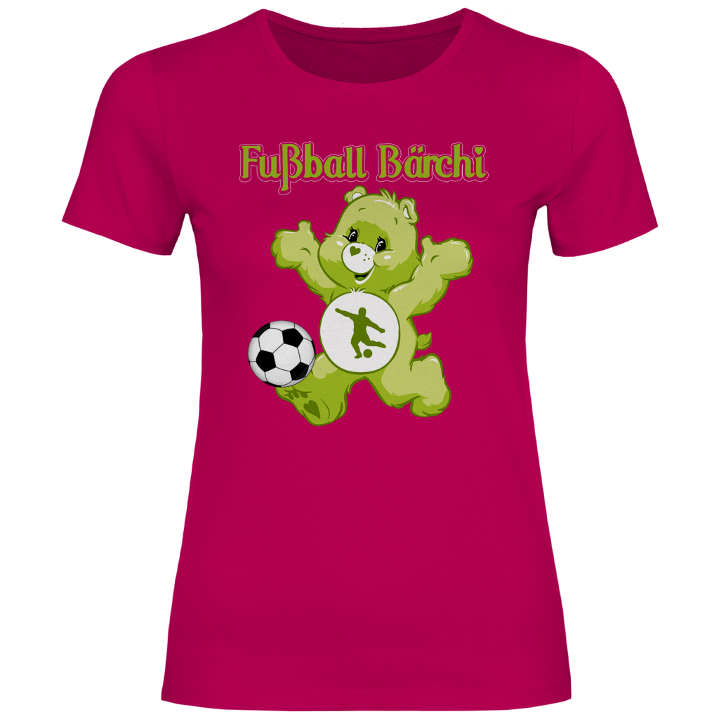 Fußball Bärchi - Glücksbärchi - Damenshirt