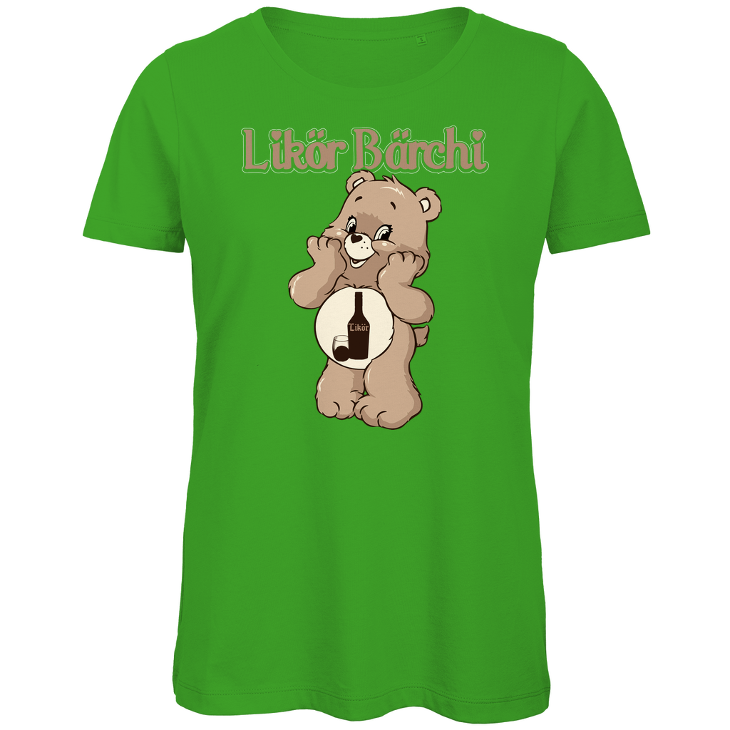 Likör Bärchi - Glücksbärchi - Damen Premium Bio T-Shirt Real Green