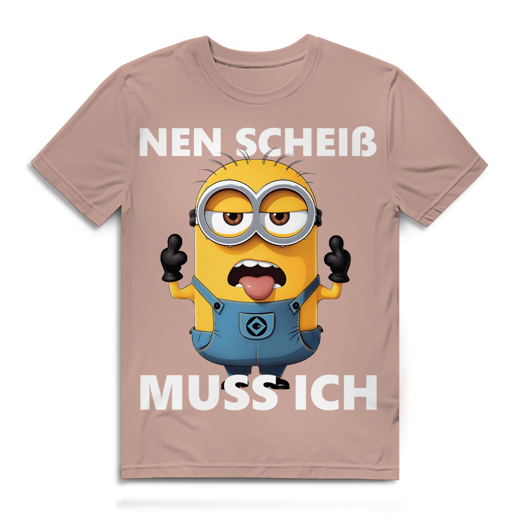 Herren Premium Bio T-Shirt Nen Scheiß Muss Ich Minion