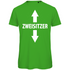 Zweisitzer - Herren Premium Bio T-Shirt Real Green