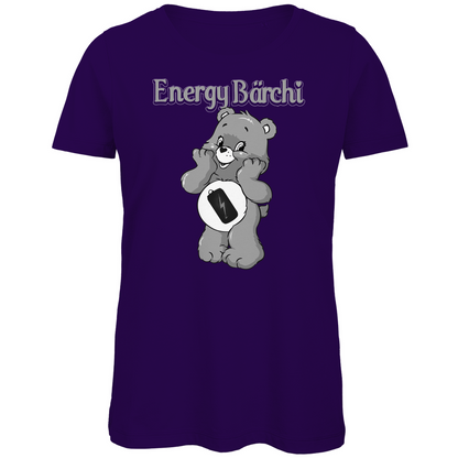 Energy Bärchi - Glücksbärchi - Damen Premium Bio T-Shirt Urban Purple