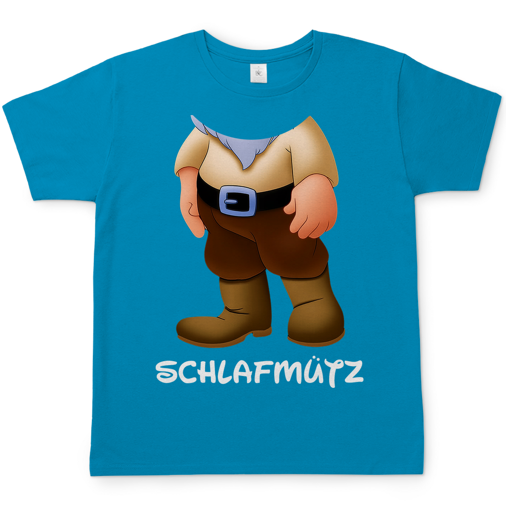 Schneewittchen und die 7 Zwerge - Schlafmütz - Herren Shirt Atoll
