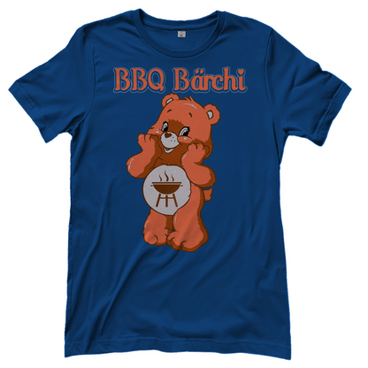 BBQ Bärchi - Glücksbärchi - Damenshirt Royal Blue