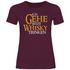 Ich gehe jetzt Whisky trinken - Damenshirt Burgundy