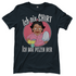 Ich nix Shirt ich nur putzen hier - Damenshirt Dark Grey Solid