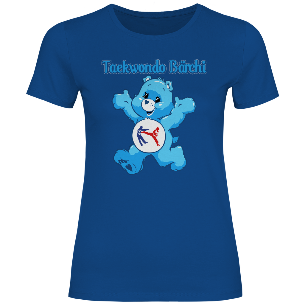 Taekwondo Bärchi - Glücksbärchi - Damenshirt Royal Blue