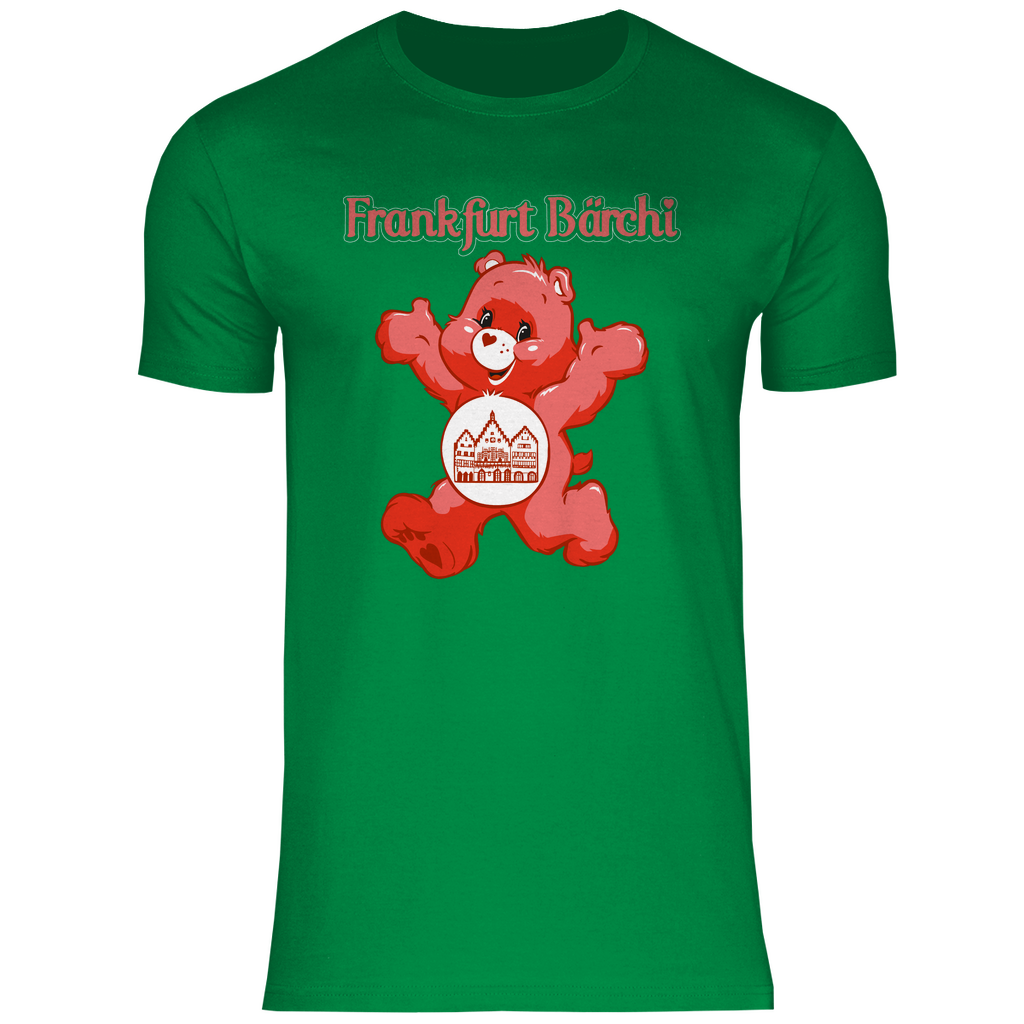 Frankfurt Bärchi - Glücksbärchi - Herren Shirt Kelly Green