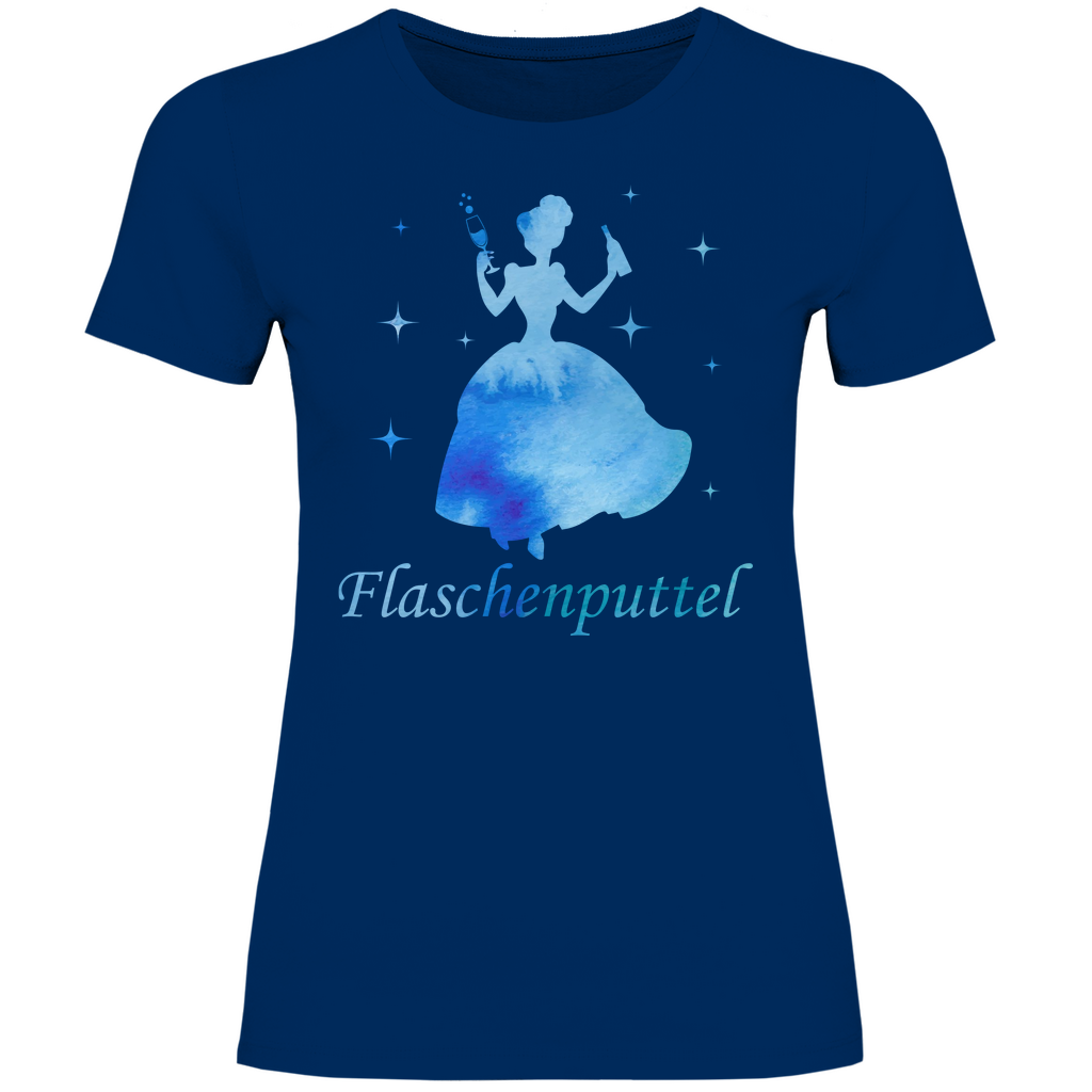 Flaschenputtel - Prinzessin Aquarell - Damenshirt