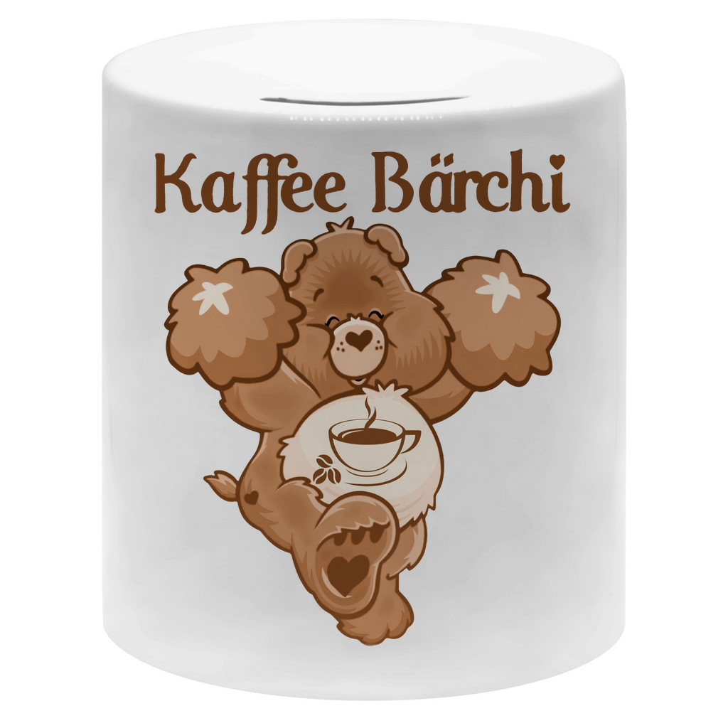 Kaffee Bärchi - Glücksbärchi - Sparbüchse Money Box