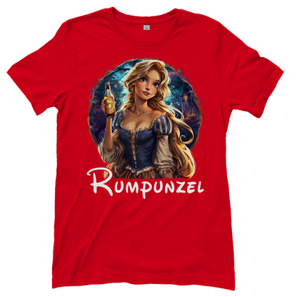 Rumpunzel Retro - Damenshirt Red