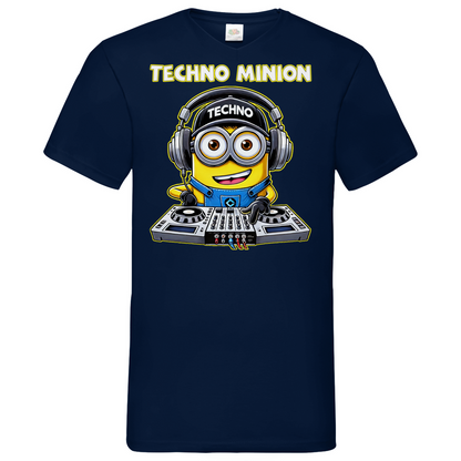 Techno Minion - Herren V-Neck Shirt