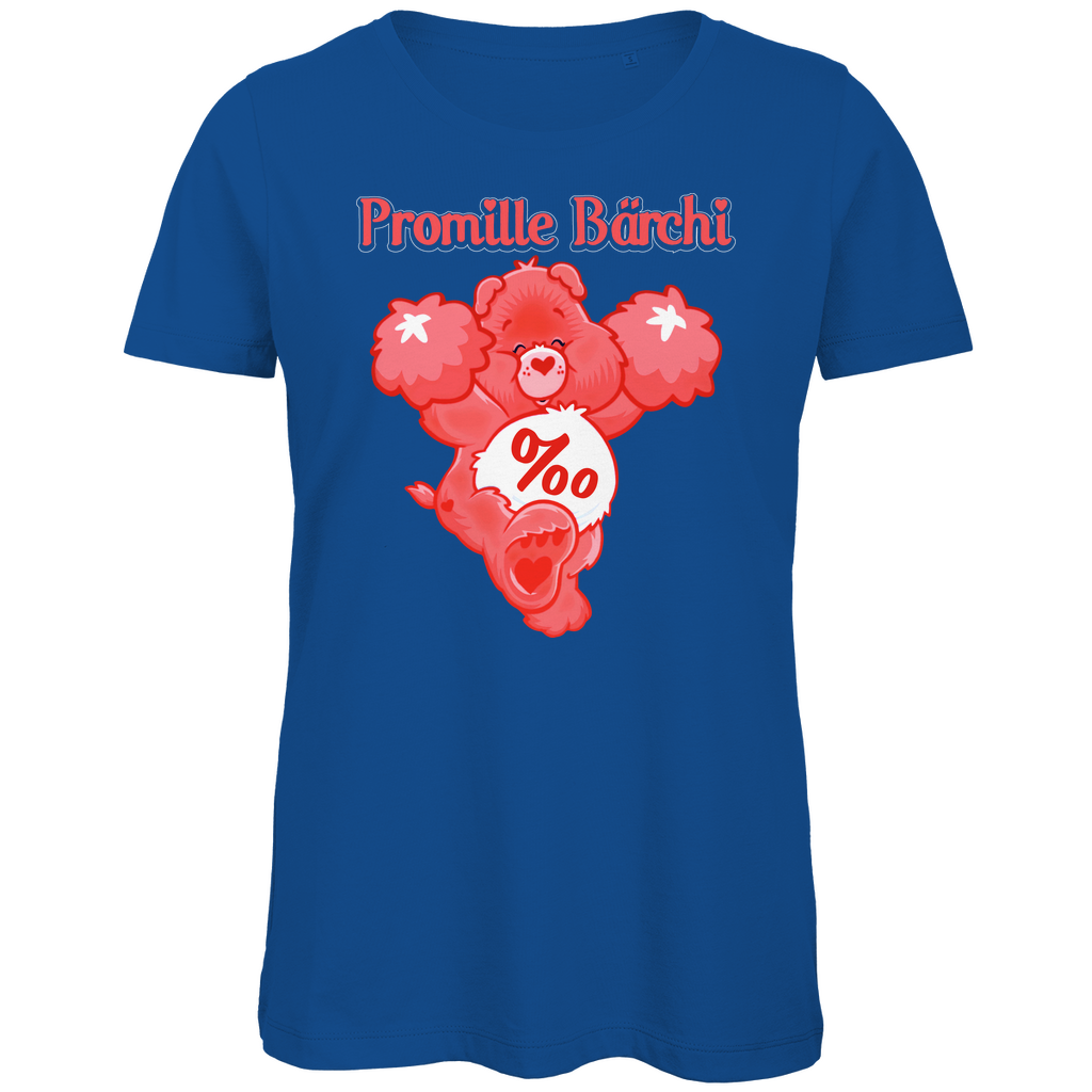 Promille Bärchi - Glücksbärchi - Damen Premium Bio T-Shirt