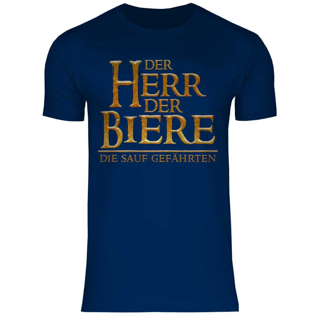 Der Herr der Biere die sauf Gefährten HDR - Herren Shirt